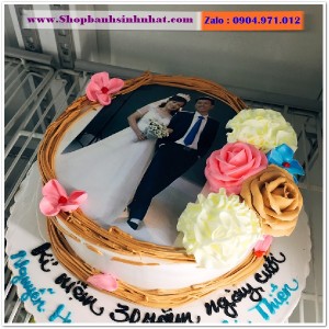 Bánh Sinh Nhật In Hình Ảnh - H108